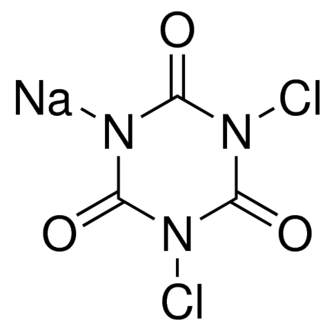 Dichlórizokyanuratan sodný